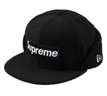 Supreme New Era 2017AW Polartec Ear Flap Black 7 3/8新品未使用 ブラック_画像1