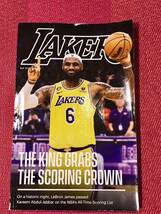 OFFICIAL MAGAZINE OF THE LOS ANGELES LAKERS MAR 2023 - APR 2023 レブロン・ジェームズ　LeBron James レイカーズ公式マガジン_画像1