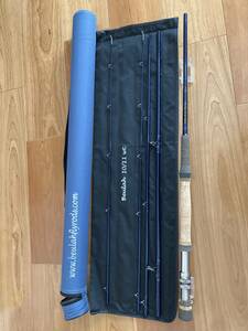 中古　美品　Beulah ビューラー 10/11 WT. Blue Water ブルーウォーター　２ティップ仕様