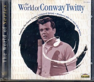 即決・送料無料(2点で)◆コンウェイ・トゥイッティ◆World of Conway Twitty◆Unchained Melody Fever Mona Lisa◆カントリー(a9755)