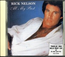 即決・送料無料(2点で)◆Ricky Nelson◆リック・ネルソン・ベスト・ヒット・コレクション22◆BEST盤/Y オールディーズ（Oldies）(a9705)_画像1