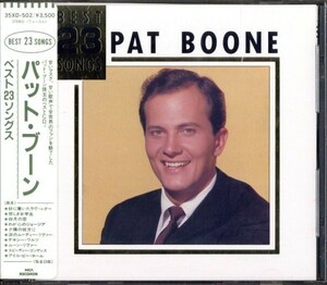 即決・送料無料(2点で)◆パット・ブーン Pat Boone◆Best 23 Songs◆Love Letters In The Sand◆BEST盤/Y オールディーズ（Oldies）(a9801)