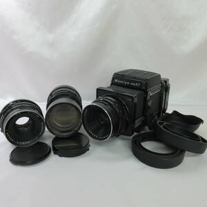 14-19【シャッターOK！】Mamiya　RB67　PROS　MAMIYA-SEKOR　C　1：3.8　ｆ＝127㎜×2本　SEKOR　1：4.5ｆ250㎜