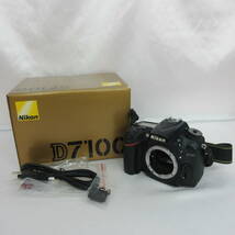 (15-3)　NIKON/ニコン Nikon　D7100　2078200　デジタルカメラ　通電確認済　箱付き_画像1