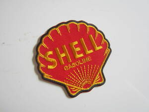 SHELL シェル 昭和 シェル石油 ガソリン 貝 ワッペン/エンブレム 自動車 バイク スポンサー Z02