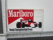 【中古】Marlboro マルボロ タバコ ワールドチャンピオンシップ ワッペン/自動車 バイク レーシンング フェラーリ スポンサー 219_画像7