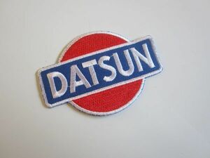 NISSAN 日産 DATSUN ダットサン トラック ロゴ ワッペン/自動車 バイク オートバイ 157