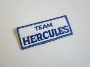 ビンテージ TEAM HERCULES チーム ヘラクレス ワッペン/自動車 バイク レーシング 古着 バイカー アメカジ キャップ カスタム 156