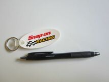 Snap on RACING スナップオン レーシング チェッカーフラッグ キーホルダー/旧ロゴ 自動車 カー用品 グッズ ② G01_画像5