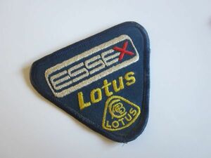ビンテージ ESSEX Lotus チーム・ロータス Team Lotus ワッペン/自動車 バイク レーシング 古着 アメカジ キャップ カスタム 226