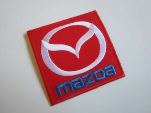 MAZDA マツダ エンブレム メーカー ロゴ ワッペン/自動車 オートバイ スポンサー レーシング 225