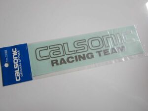 CALSONIC RACING TEAM カルソニック レーシング チーム 正規品 ステッカー/当時物 自動車 バイク オートバイ デカール バイク ② S85