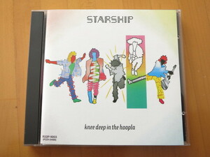 美品！大ヒット作！STARSHIP スターシップ フープラ ポスター付【86年国内盤CD】送料無料