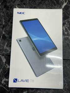 【未使用/タブレット】NEC PC-T0855CAS アンドロイドタブレット LAVIE T8 プラチナグレー