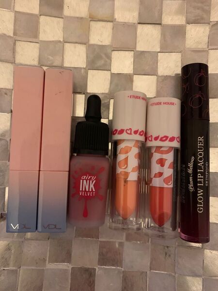 韓国コスメ ティントセット VDL peripera ETUDEHOUSE SKINFOOD