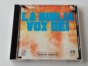 VOX DEI / LA BIBLIA CD ANS RECORDS US 12205-2 94年リイシュー希少盤,71年アルゼンチンプログレ,ART ROCK,ROCK OPERA,PROGRESSIVE ROCK,