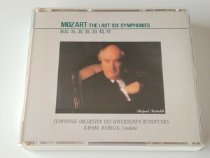 【86年旧規格盤/3枚組良好品】モーツァルト 後期6大交響曲集 MOZART/ The Last Six Symphonies クーベリック R.Kubelik CBS 75DC843/5 