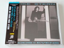 マイク・スターン Mike Stern / Odds Or Evens 帯付CD AMCY299 91年作,自身解説付き,Jim Beard,Dennis Chambers,Anthony Jackson,CSR刻印盤_画像1