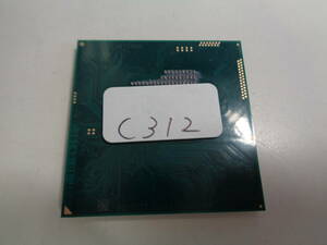 Intel Core i7 i7-4600M SR1H7 2.90GHZ SocketG3 中古品 管理C312