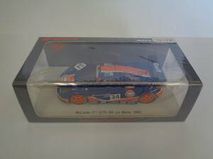 SPARK 1/43 McLaren F1 GTR 5th Le Mans 1996 シュリンクあり 未開封品 管理ZI-N138