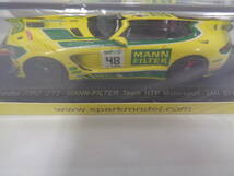 SPARK 1/43 Mercedes-AMG GT3-MANN-FILTER Team HTP Motorsport-24H SPA 2017 シュリンクあり 未開封品 300個限定 管理ZI-N191_画像3