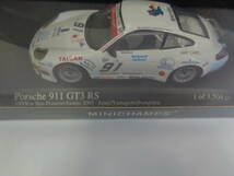 MINICHAMPS 1/43 ポルシェ Porsche 911 GT3 RS 1000km Spa-Francorchamps シュリンクあり 未開封品 3504個限定 管理ZI-N209_画像3