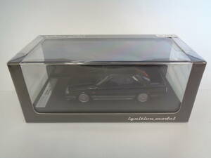 IG-MODEL 1/43 ignition model イグニッションモデル Nissan Skyline GTS (R31) Black/Gun Metallic シュリンクあり 未開封品 管理ZI-309