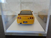 EIDOLON 1/43 MAKEUP メイクアップ EM397A NISSAN NISMO 400R 1996 Yellow 元箱あり 美品 管理ZI-373_画像4