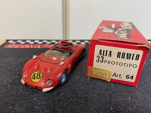 1/43 MARCURY #64 ALFA ROMEO 33 PROTOTIPO マーキュリー アルファロメオ ３３ プロトタイプ