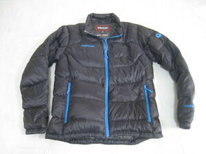 美品 マーモット MARMOT MJD-F5015 QUIX DOWN Jacket クイックスダウン ジャケット ブラック Mサイズ 収納袋付 デサント