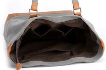 ＹＧ37トートバッグ　ショルダーバッグ　シンプル　 鞄　かばん　メンズ　通勤通学　帆布　 肩がけ_画像8