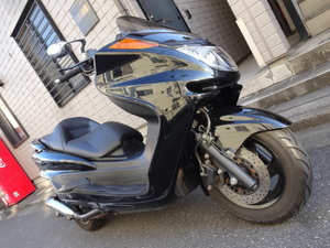 2004 マジェスティ２５０C　黒　通勤、通学、ウーバーに