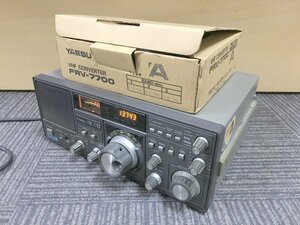 【動作未確認】YAESU FRG-7700 通信型受信機 FRV-7700 VHFコンバーター 2台セット ヤエス 八重洲無線 1円~　S2374