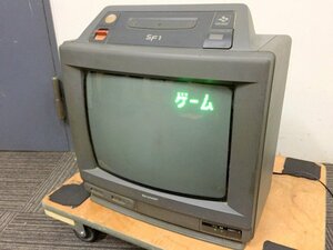 SHARP 14G-SF1 スーパーファミコン内蔵テレビ シャープ ブラウン管テレビ SFC Nintendo 1円～　Y6379