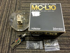 【ジャンク品】Victor MC-L10 MCカートリッジ JEWEL TONE ヘッドシェル付き ビクター 1円～　Y6465