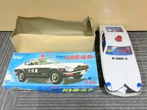 ICHIKO フェアレディZ 警視庁 パトロールカー ブリキ イチコー 1円~　S2536_画像1