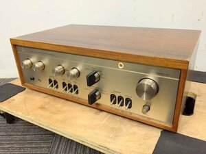 【動作未確認】LUXMAN L-504 プリメインアンプ ラックスマン 1円～　Y6481