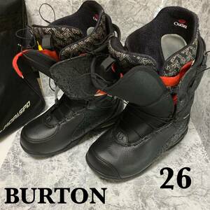 【美品】burton バートン フリースタイル ブーツ ION アイオン 26 imprint4