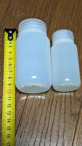 NALGENE ナルゲン 広口丸形ボトル 保存容器 60mlと125ml