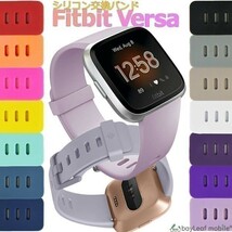 Fitbit Versa 交換 バンド 調節 シリコン ソフト ベルト 時計 耐水 スポーツ メンズ レディース S：21×110ｍｍ ダークパープル_画像1