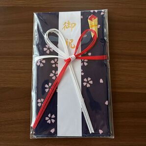 《最終価格SALE》【新品未開封】手拭祝儀袋 花結び 夜桜