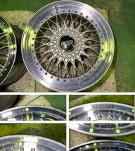 鍛造 BBS SUPER-RS 18インチ スーパーRS RS502 8J +39 RS509 9J +42 PCD114.3 5H JDM VIP ヘラフラ スタンス FORGED 段リム 深リム _画像5