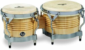 LP エルピー ボンゴ Matador Wood Bongos M201 AWC ナチュラル クロームパーツ 送料無料