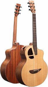 L.luthier Le Light S エルルシアー サウンドポート エレクトリックアコースティックギター ピエゾ+マイク PU付 エレアコ