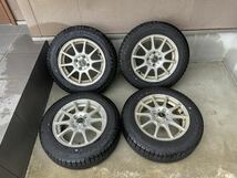 2021年製ダンロップウィンターマックス03(165/70R14)アルミホイール付14×5.5JET45・4×100_画像1