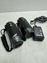  SONY ソニー　HDR-CX470 デジタルHDビデオカメラ 2台セット _画像1