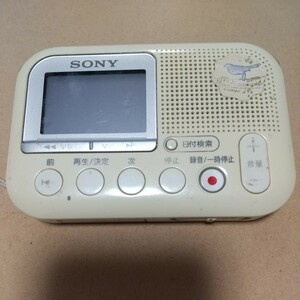 SONY ICD-LX31 ソニー メモリーカードレコーダー ICレコーダー◆ジャンク品 