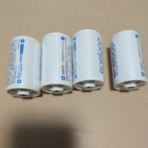 SANYO エネループ　単1サイズ　電池スペーサー　単３形→単１形サイズ　４本セット　パナソニック　サンヨー　NCS-TG1　中古