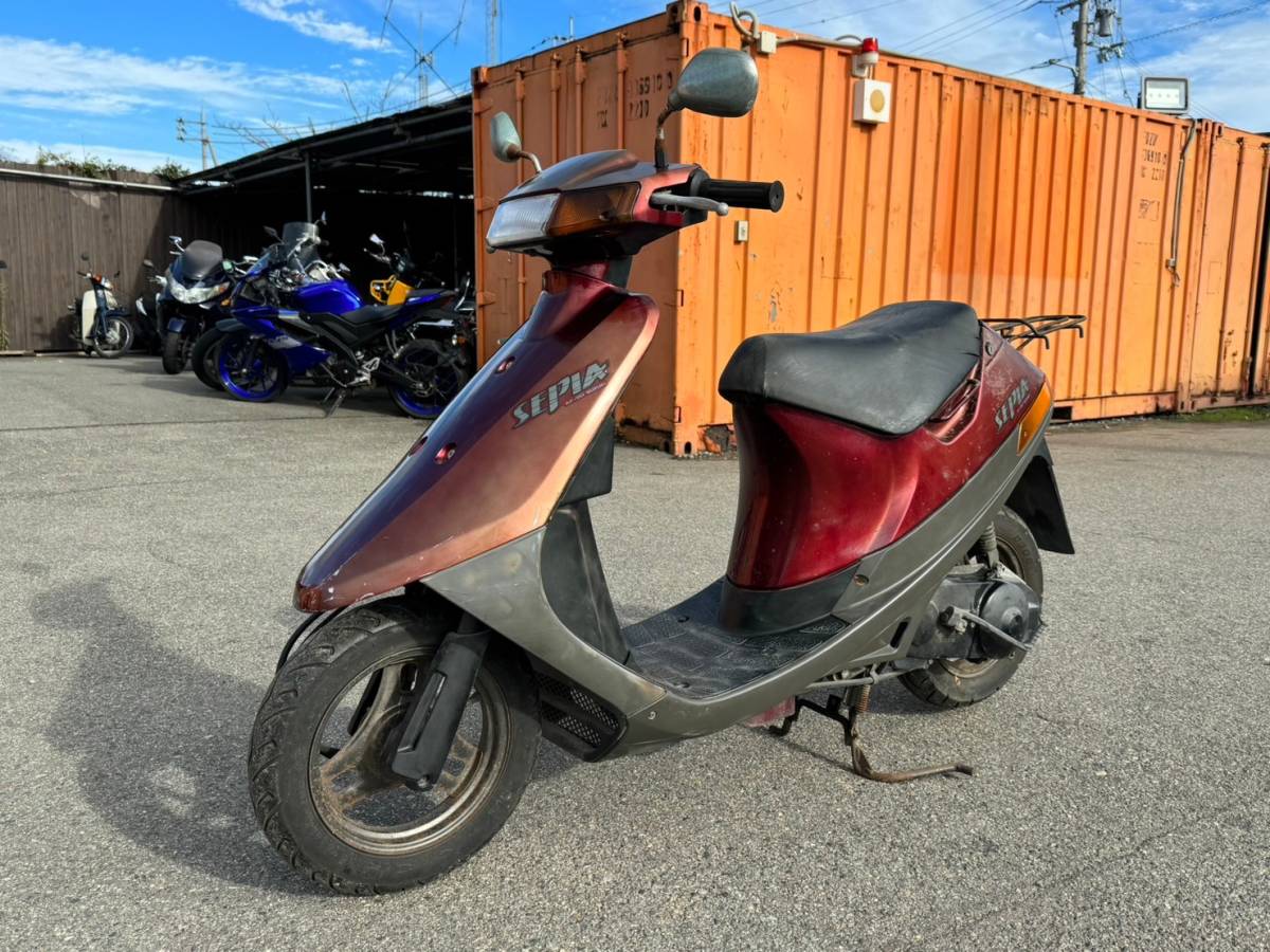 Yahoo!オークション -「セピア ca1ea」(スズキ) (オートバイ車体)の