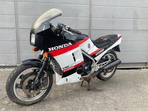 神戸明石発！ホンダ VT250F（MC08) 80年代の本気のバイクです！令和時代の風を感じてくださーい☆彡レストアベースに♪検）VTRVTR